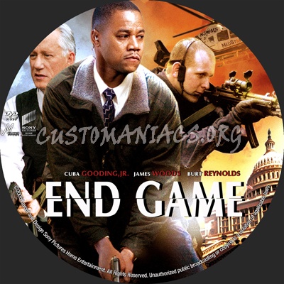 End Game dvd label