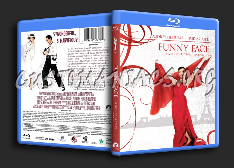 Funny Face blu-ray cover