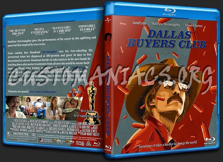 Dallas Buyers Club blu-ray cover