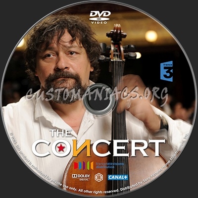 The concert dvd label