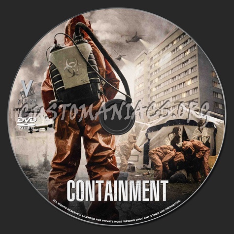 Containment dvd label