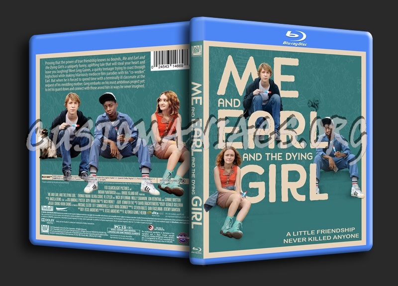 Me and Earl and the Dying Girl blu-ray cover
