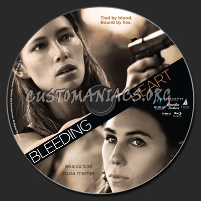 Bleeding Heart blu-ray label