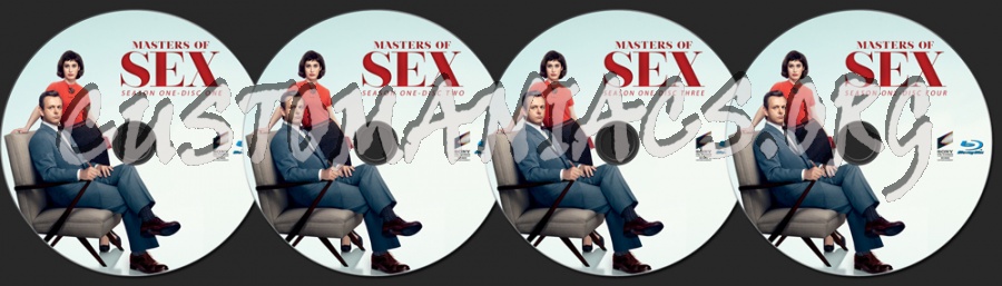Masters of Sex Season 1 blu-ray label