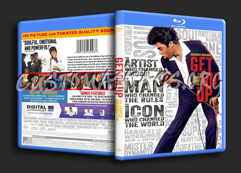 Get On Up blu-ray cover