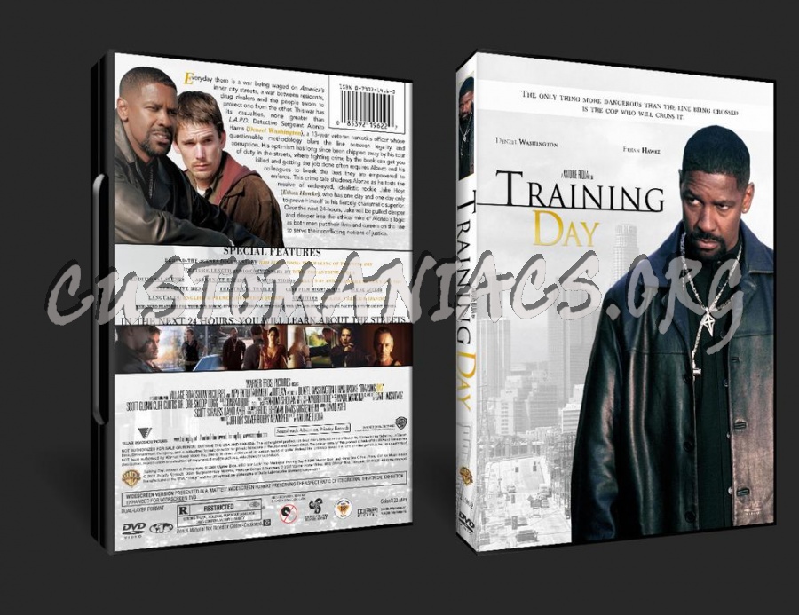 Training Day dvd cover