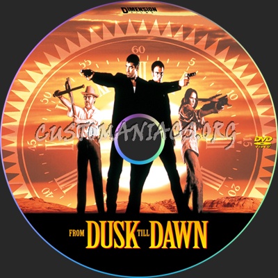 From Dusk Till Dawn dvd label