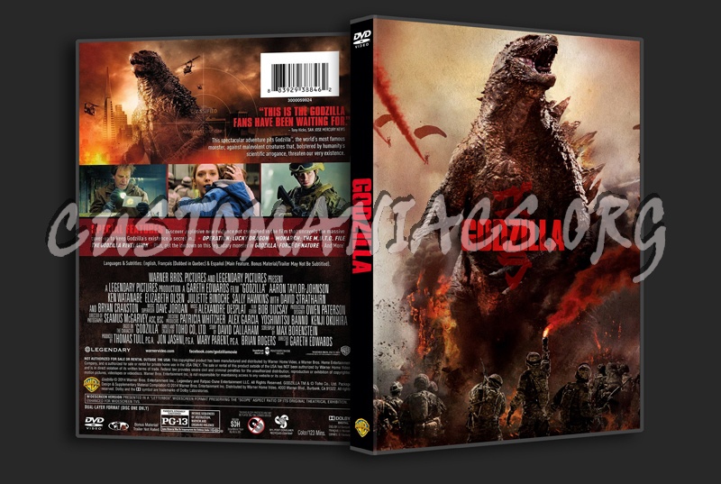 Godzilla dvd cover