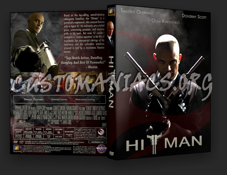 Hitman By Sauron dvd cover