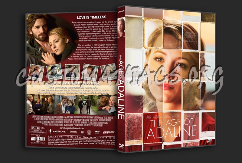 The Age of Adaline dvd cover