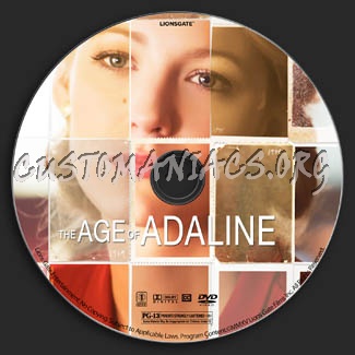 The Age of Adaline dvd label