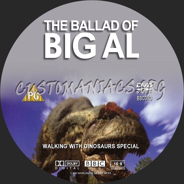 The Ballad Of Big Al dvd label