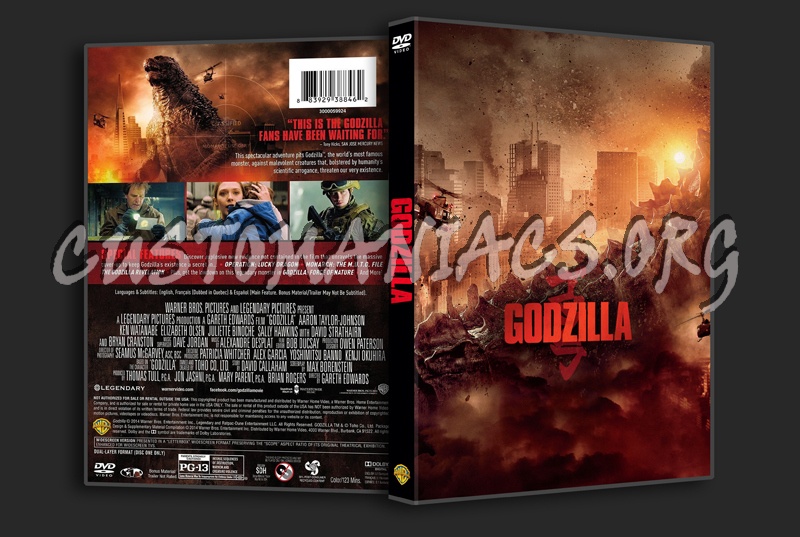 Godzilla dvd cover