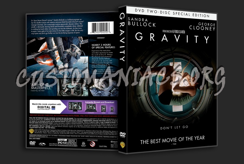 Gravity dvd cover