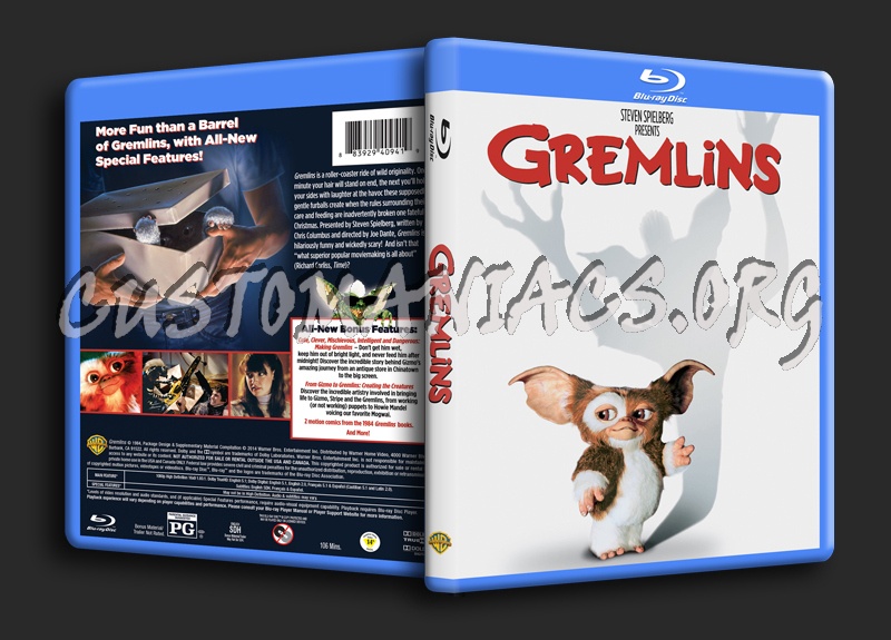 Gremlins blu-ray cover