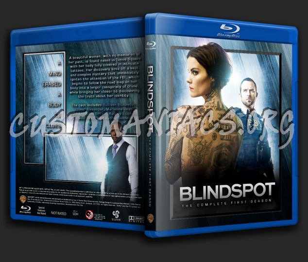 Blindspot - Season 1 blu-ray cover