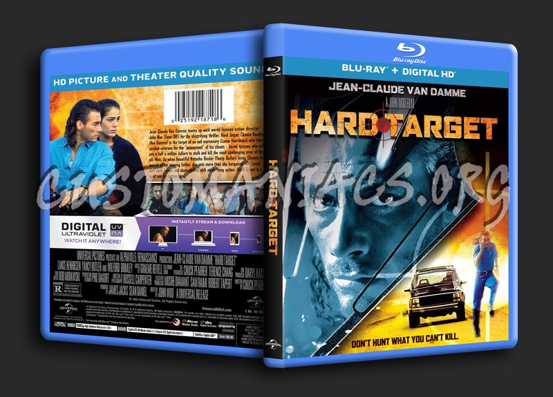 Hard Target blu-ray cover