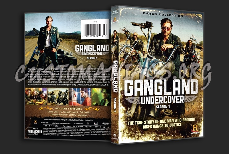 Gangland Undercover Season 1 dvd cover