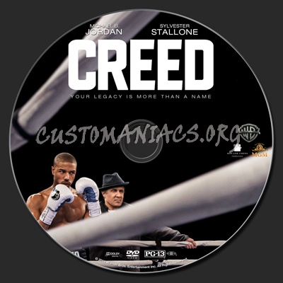 Creed dvd label