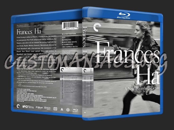 681 - Frances Ha blu-ray cover