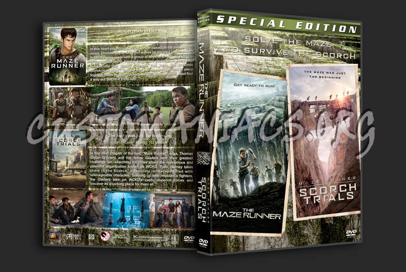 The Maze Runner Double Feature dvd cover