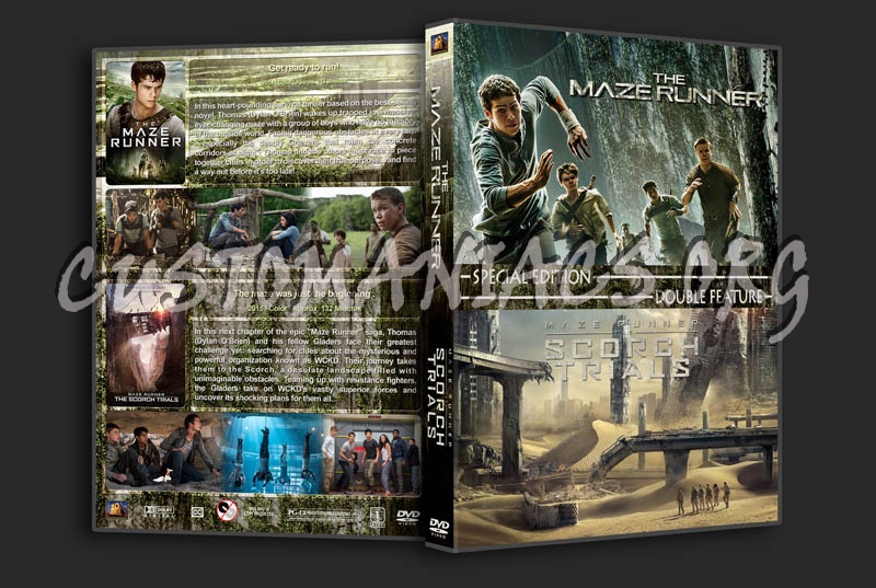 The Maze Runner Double Feature dvd cover