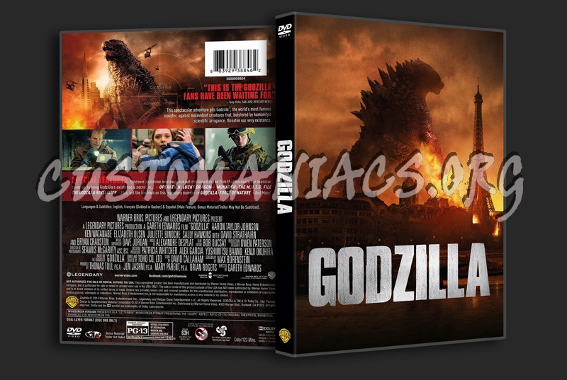 Godzilla dvd cover