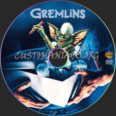 Gremlins 1&2 dvd label