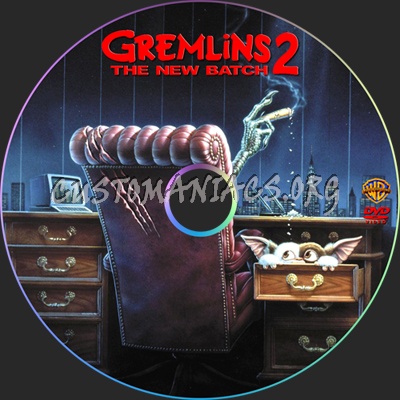 Gremlins 1&2 dvd label