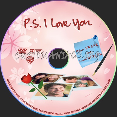 P.S. I Love You dvd label