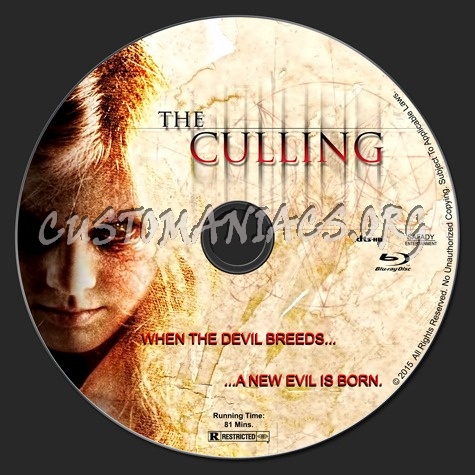 The Culling blu-ray label