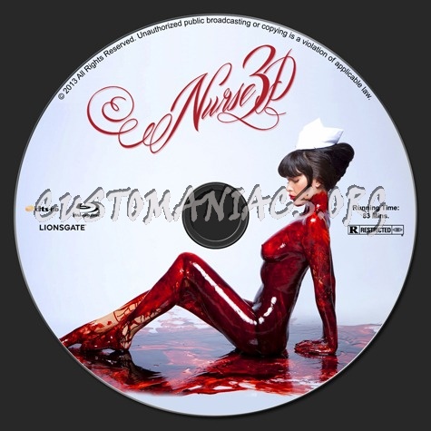 Nurse 3D blu-ray label