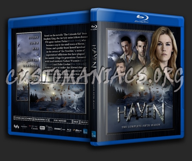 Haven - Season 5 blu-ray cover