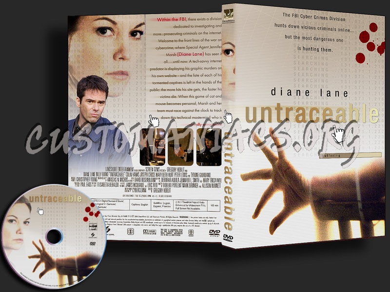 Untraceable dvd cover