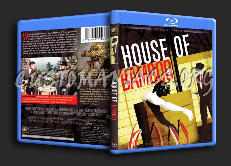 House of Bamboo blu-ray cover