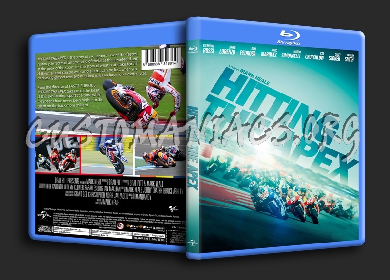 Hitting the Apex blu-ray cover