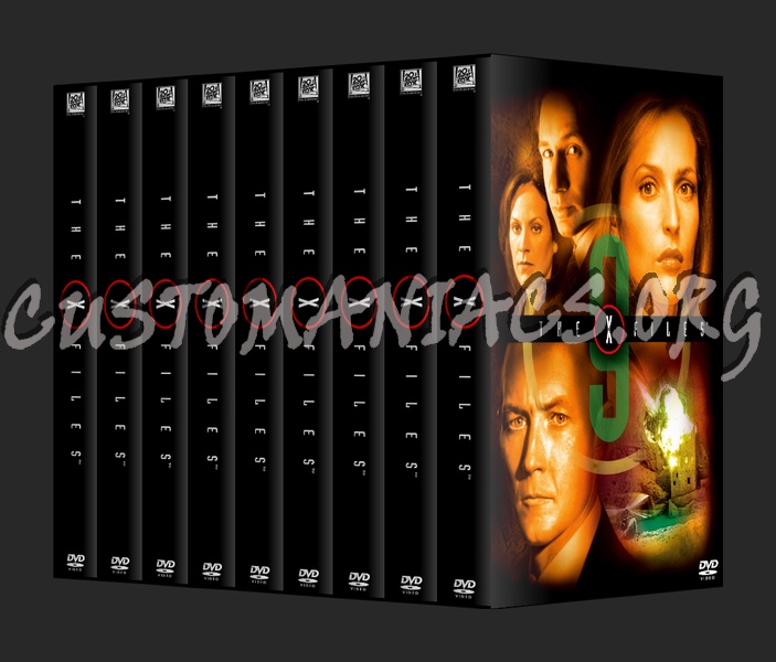 X-Files, The Seasons 1-9 dvd cover