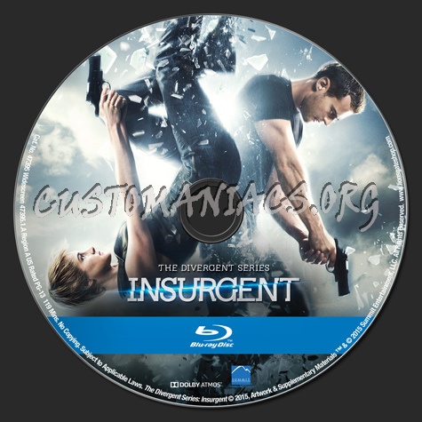 Insurgent blu-ray label