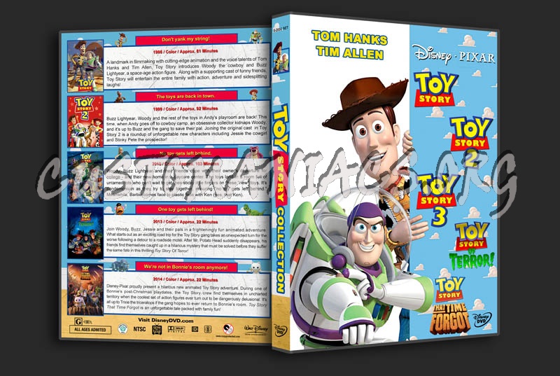 Toy Story Collection dvd cover