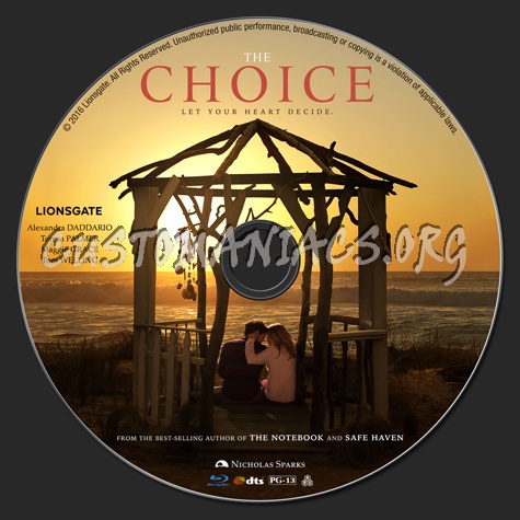 The Choice blu-ray label