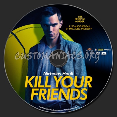 Kill Your Friends dvd label
