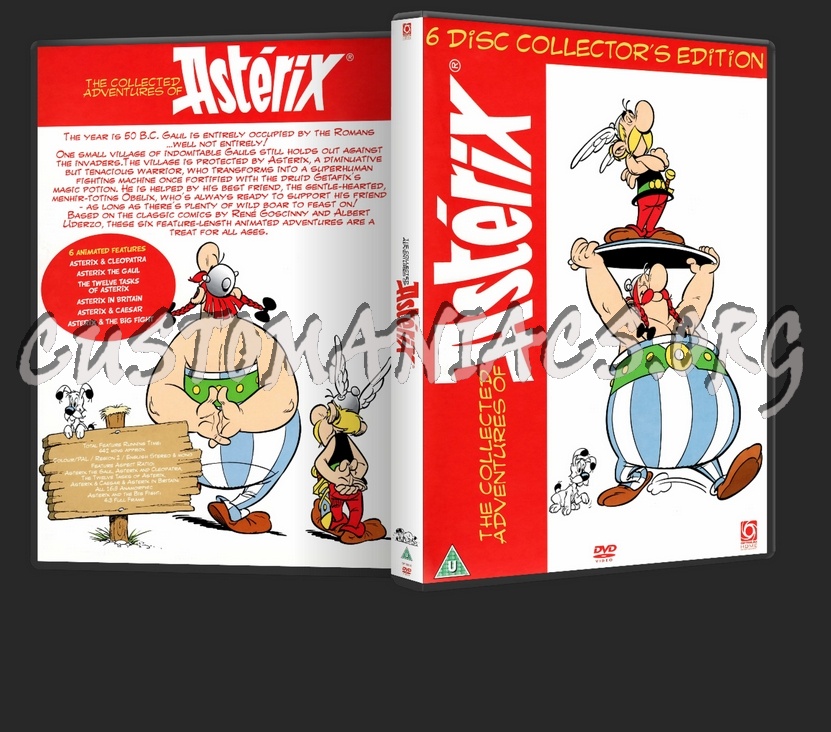 Asterix: The Collectors Adventures of dvd cover