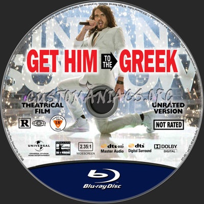 Get Him to The Greek blu-ray label