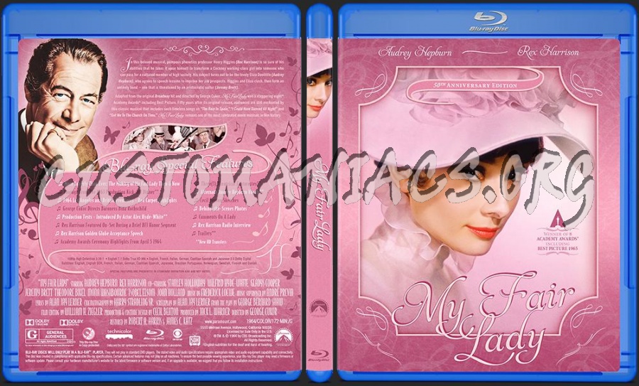 My Fair Lady blu-ray cover