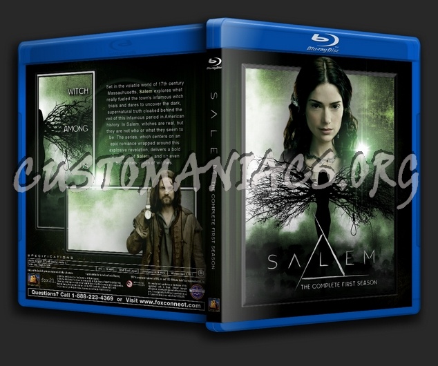Salem - Season 1 blu-ray cover