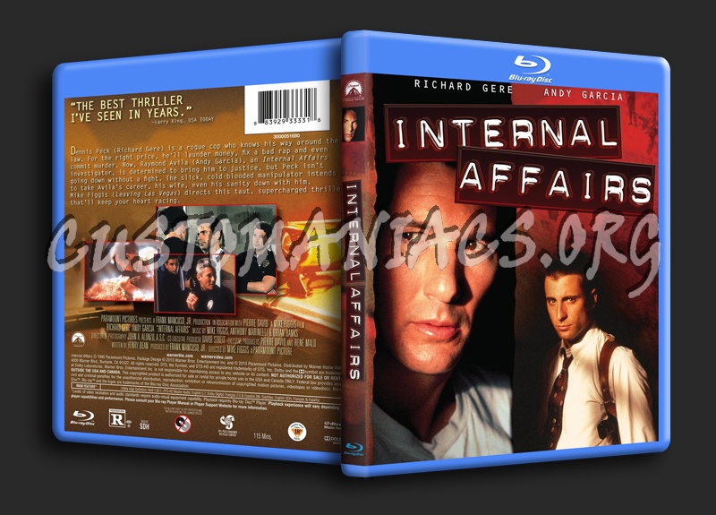 Internal Affairs blu-ray cover