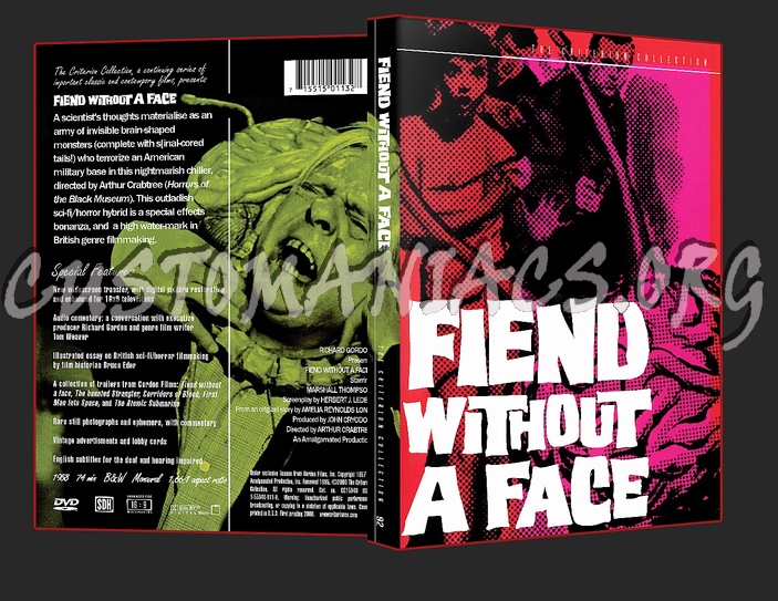 092 - Fiend Without A Face dvd cover