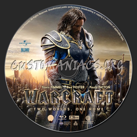 Warcraft blu-ray label