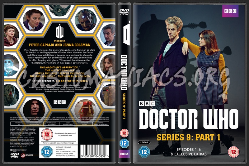 Doctor Who Series 9 Part 1 dvd cover