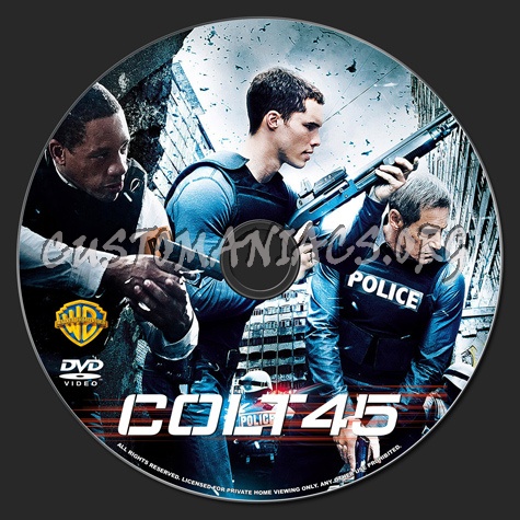 Colt 45 dvd label